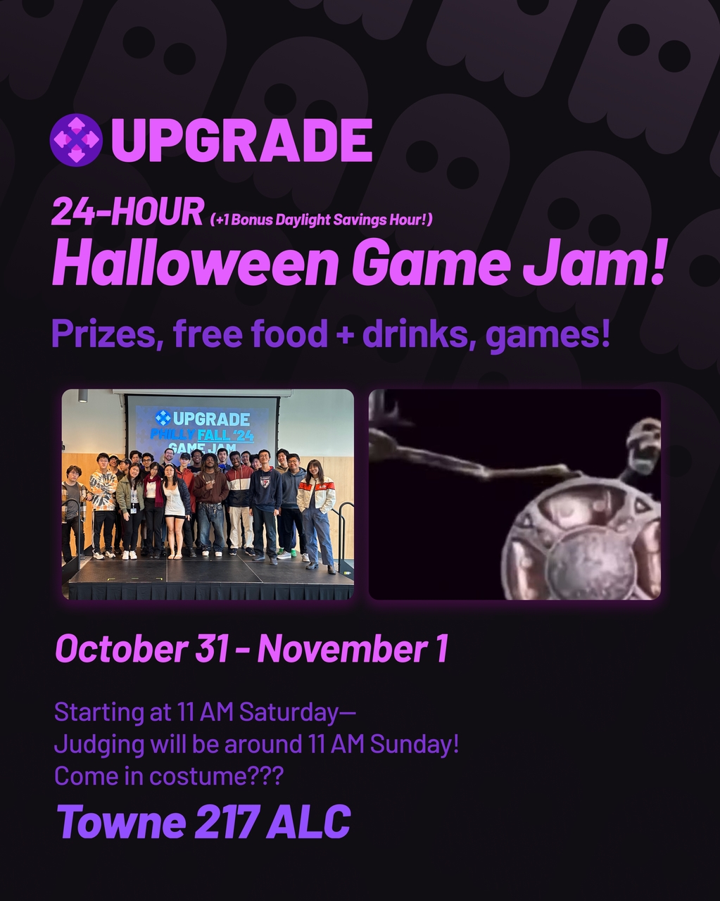 2026 Halloween game jam poster