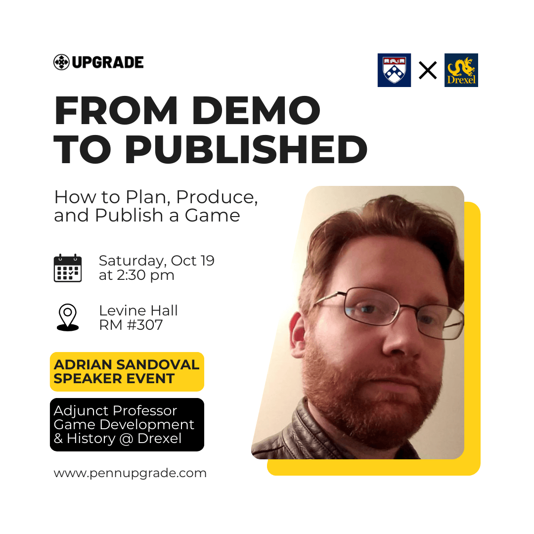 Speaker event flyer