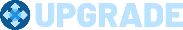 UPGRADE logo. It consists of the word UPGRADE located to the right of the club icon.