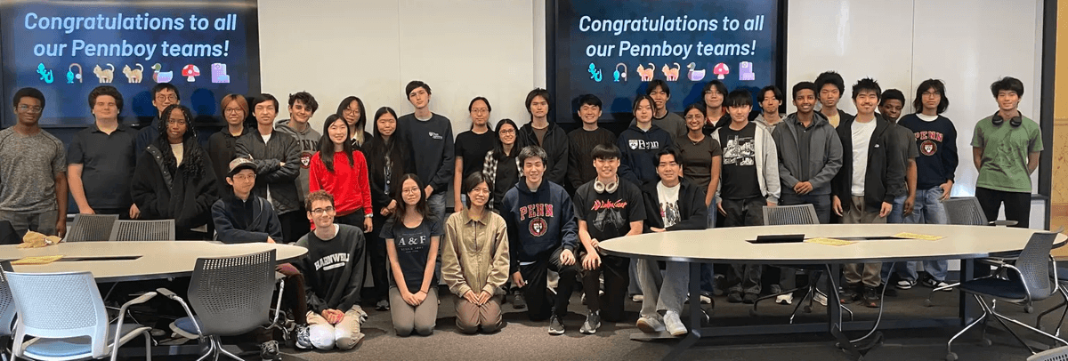 Group photo of club members taken during Demo Day 2024